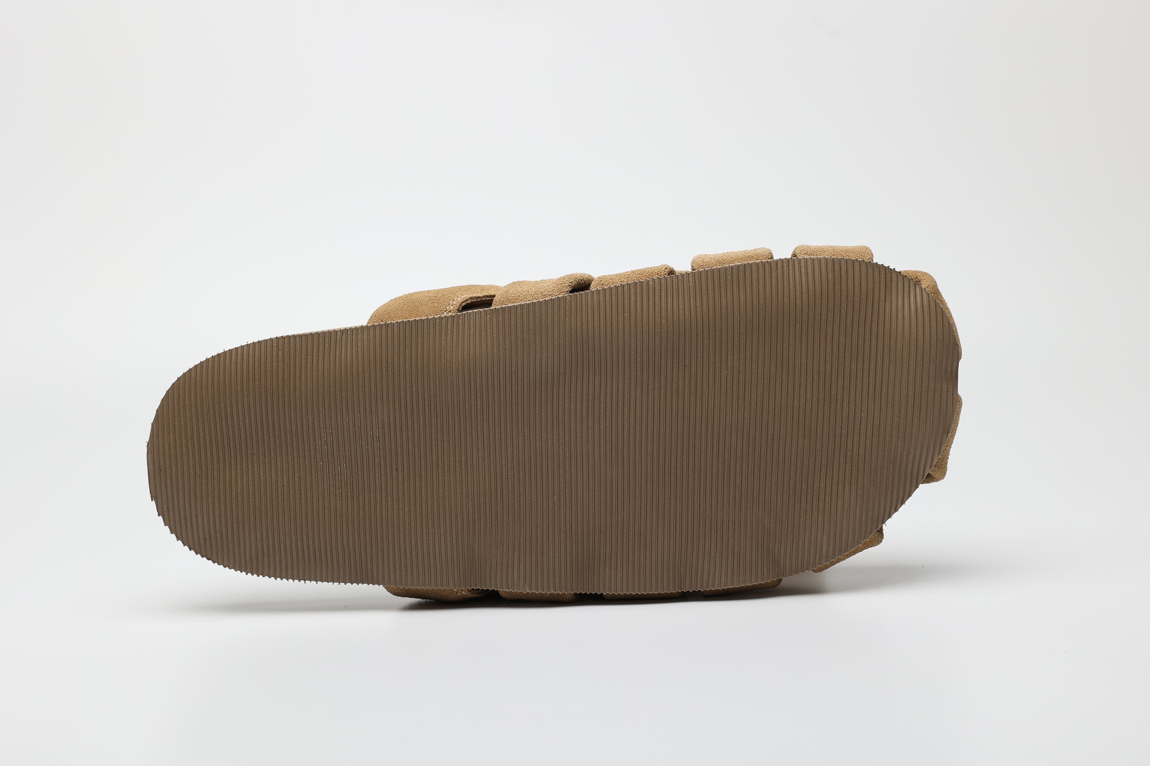 Woven Cow Suede Mule Slides Detail 3